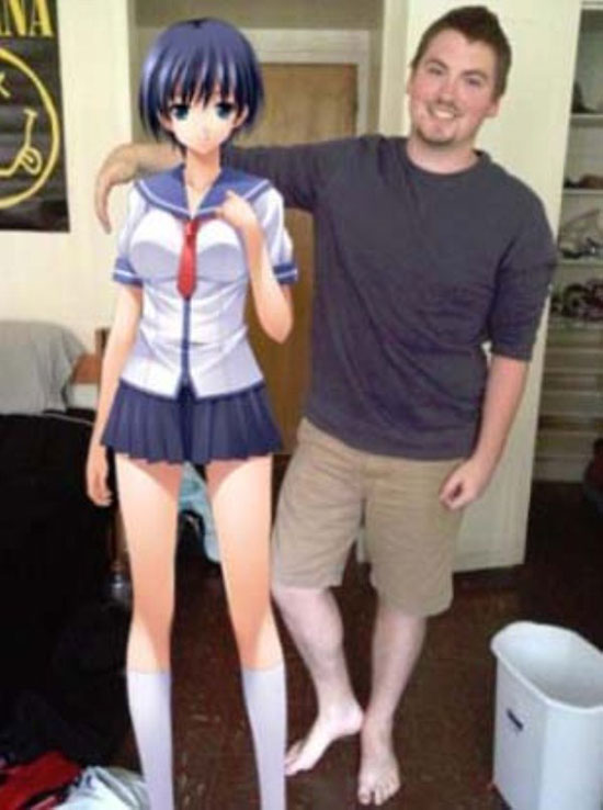 anime girlfriend photoshop