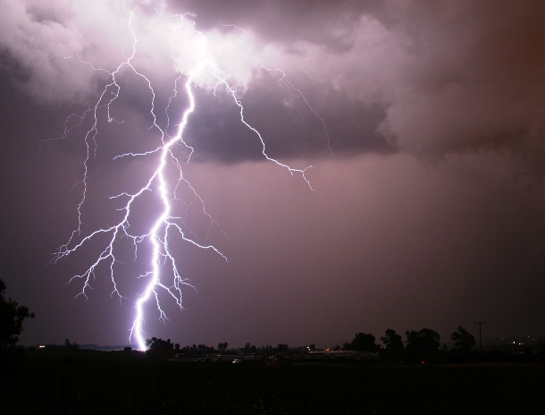 Once lightning enters a structure, it may run through the electrical system, phone lines, plumbing, and even TV and radio antennas and cables.