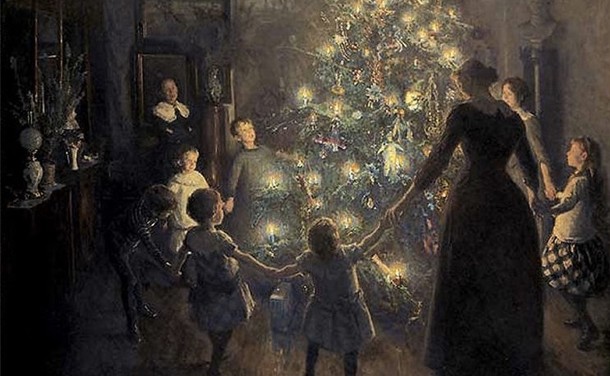 And that electric Christmas lights were first used in 1895