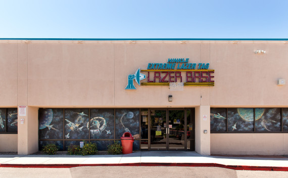Lazer Base-Saul, Walt, and Jesse hang out here early on and then Walt and Jesse later aggressively turn it down as a potential meth cooking spot