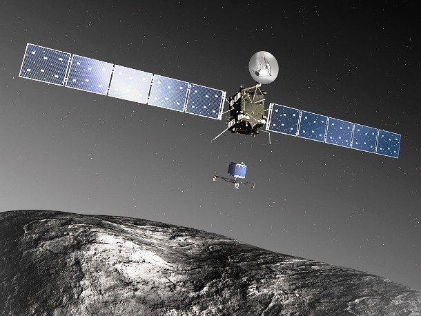 Spacecraft landed on a comet for the first time-2014 was also a year of some major scientific achievements. On November 12, the European Space Agencys Rosetta spacecraft and its lander module Philae made history when it successfully landed on the surface of Comet 67PChuryumov-Gerasimenko and returned data from the surface.