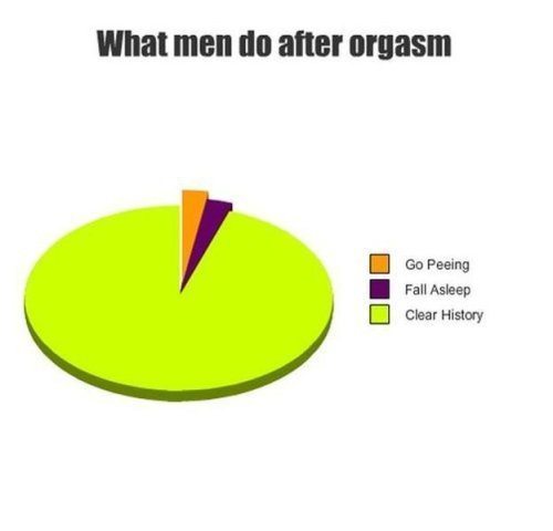 do men orgasm - What men do after orgasm Go Peeing Fall Asleep Clear History
