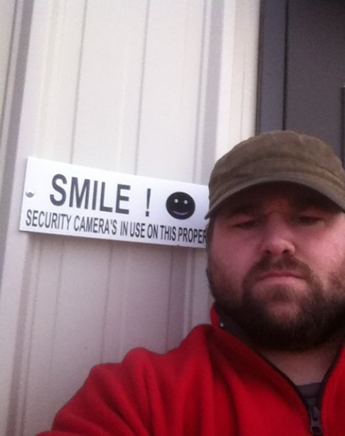 beard - Smile! Security Camera'S In Use On This Proper
