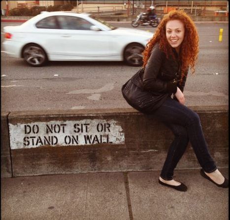 shoe - Do Not Sit Or Stand On Wat