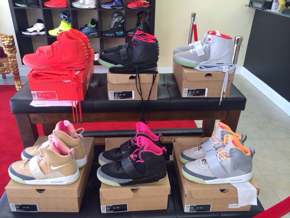 For $100K, sneakerheads have the opportunity to cop all six released Yeezys in size 11.