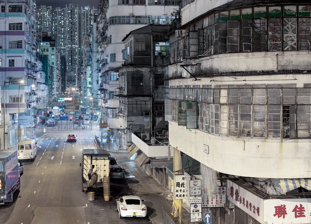Hong Kong looks like a dystopian future.