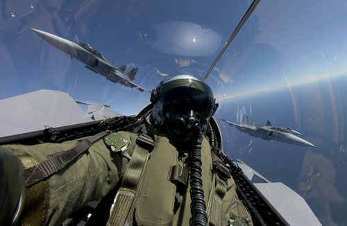 selfie jas 39 gripen pilot