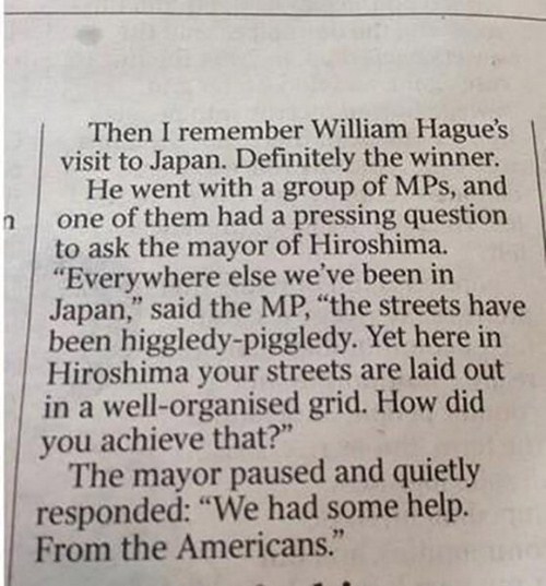 embarrassing libra are lie detector - 2 Then I remember William Hague's visit to Japan. Definitely the winner. He went with a group of MPs, and one of them had a pressing question to ask the mayor of Hiroshima. "Everywhere else we've been in Japan," said 