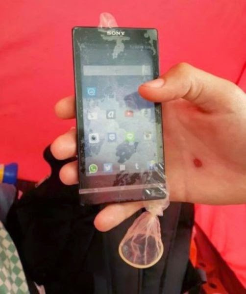 Waterproof your phone with something you probably (hopefully) already have lying around.