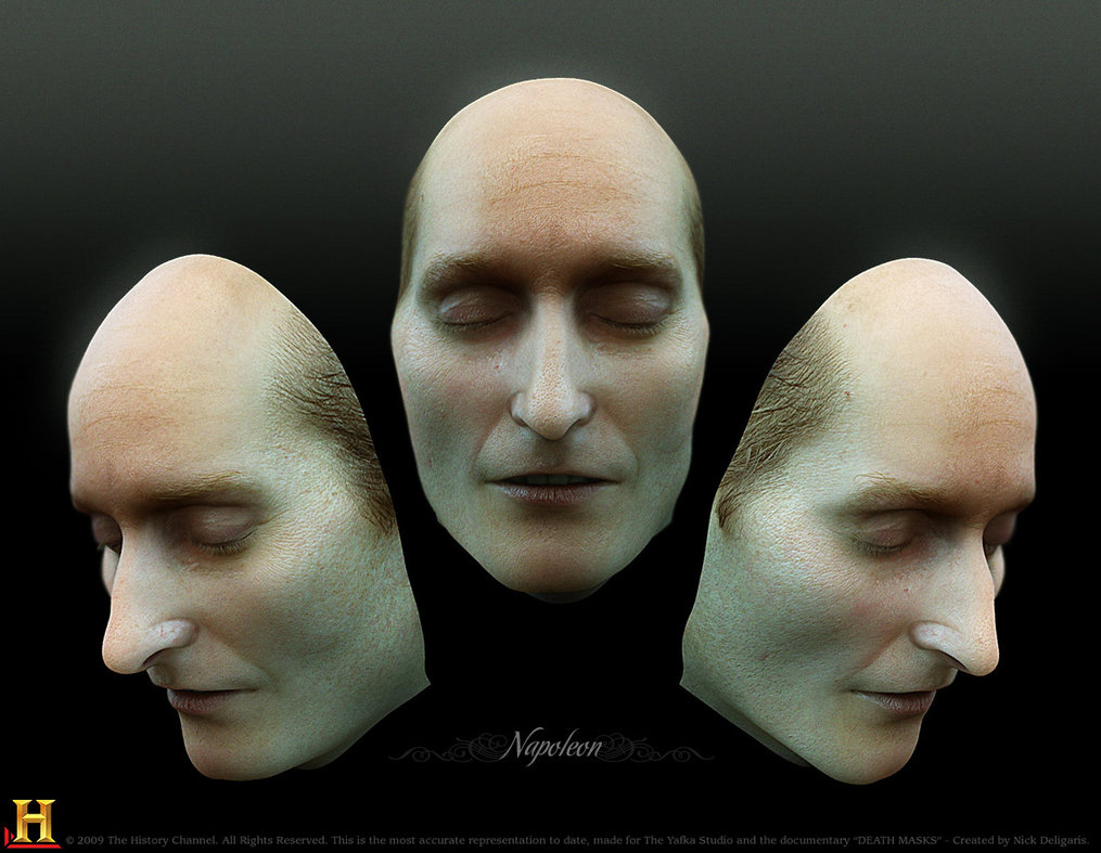 Facial reconstruction of Napoleon Bonaparte based on his deathmask