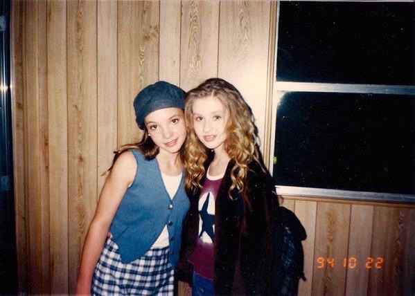 Britney Spears and Christina Aguilera, 1994