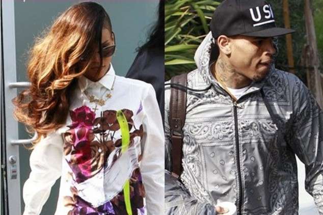 Rihanna-RiRi showed up to court in support of ex-boyfriend Chris Brown, she was photographed wearing the same duds as the night before.