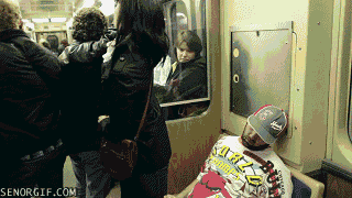18 Hilarious Public Transportation GIFs...