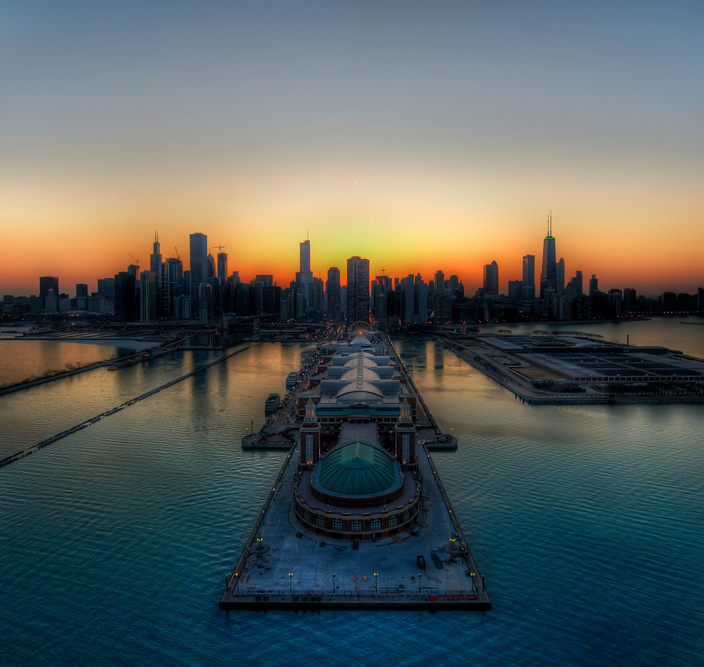 chicago skyline - Www