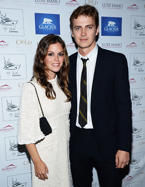 Rachel Bilson and Hayden Christensen & BRIAR ROSE...
The new parents and Jumper co-stars welcomed their baby daughter on October 29. The former O.C. actress named their baby Briar Rose, which is the nickname given to Princess Aurora in Disney's Sleeping Beauty.