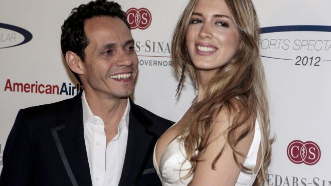 Marc Anthony and Shannon De Lima