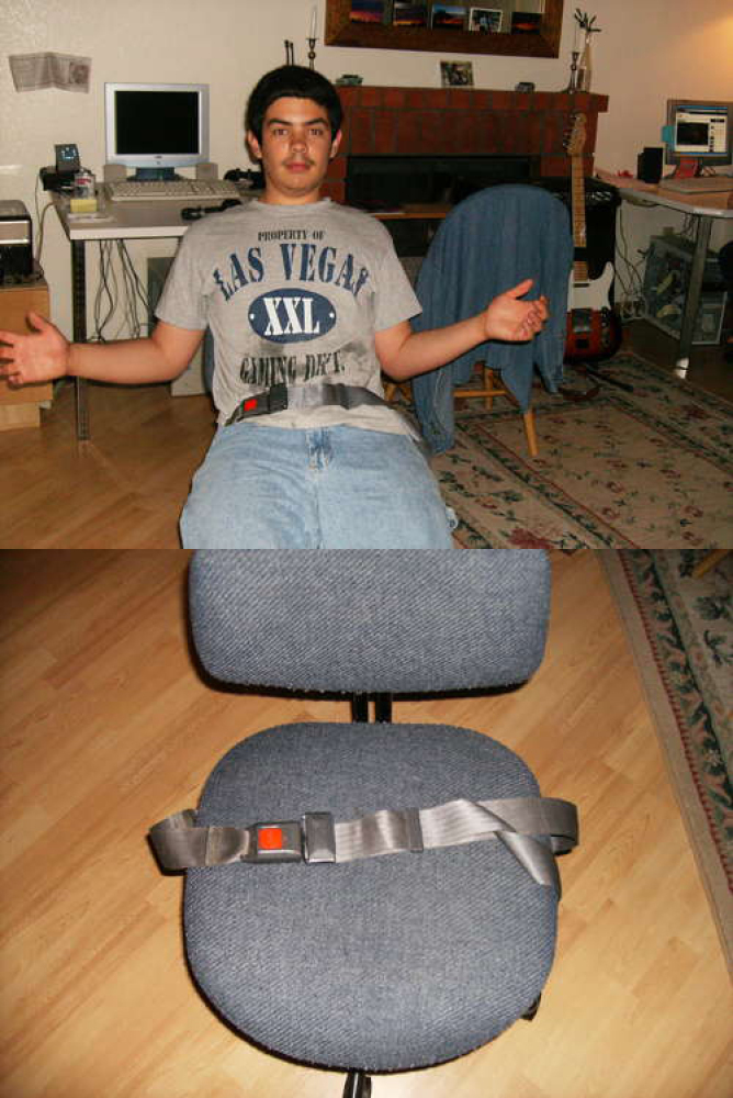 Seatbelt Chair-safety first