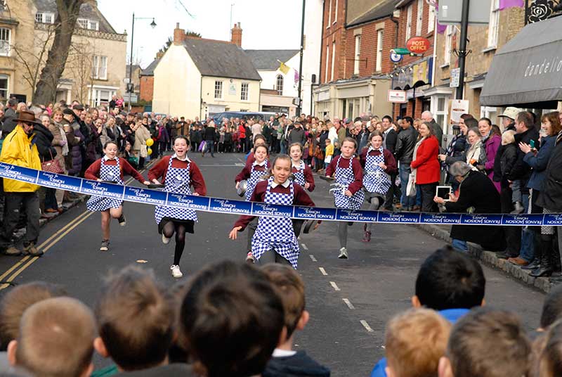 The World Pancake Racing Championship-A British classic, this contest is held every spring on Shrove Tuesday
