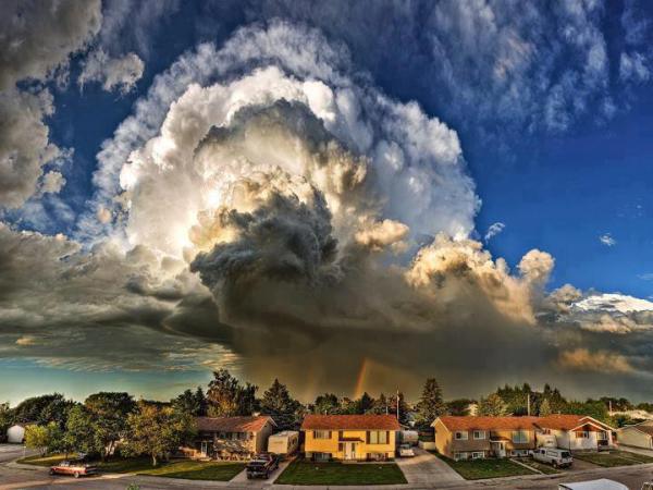 Supercell storm cloud, U.S.A.