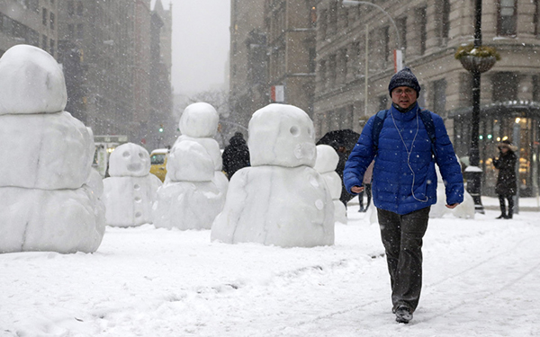 Building an army of urban snowmen