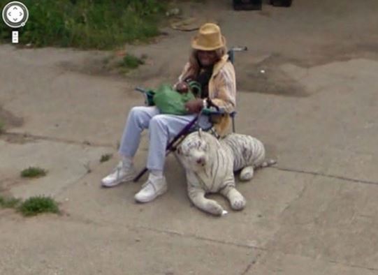 This man, and his tiger
