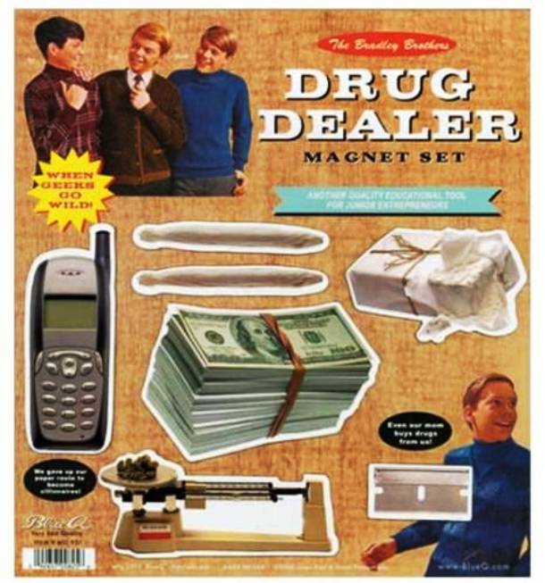 For those who want their kids to become drug dealers, this would be the best Christmas present. Hopefully there are no such parents.