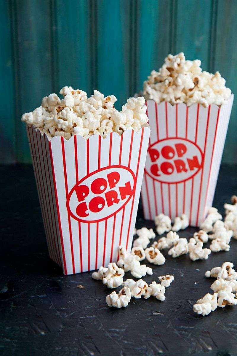 The Popcorn May Not Be as Fresh as You'd Like to Think...Many movie theater employees admit that one of the advantages of popcorn is that it doesn't go bad for a day or two, allowing them to sell it for up to two days before throwing it out