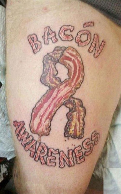 bacon tattoo - Bacon