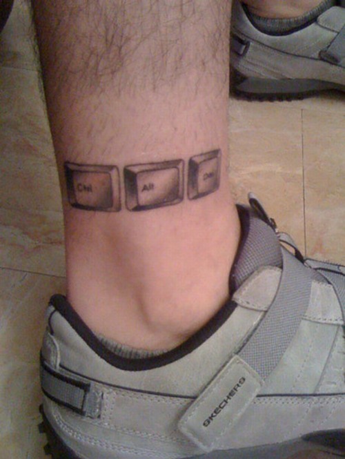 geek tattoo