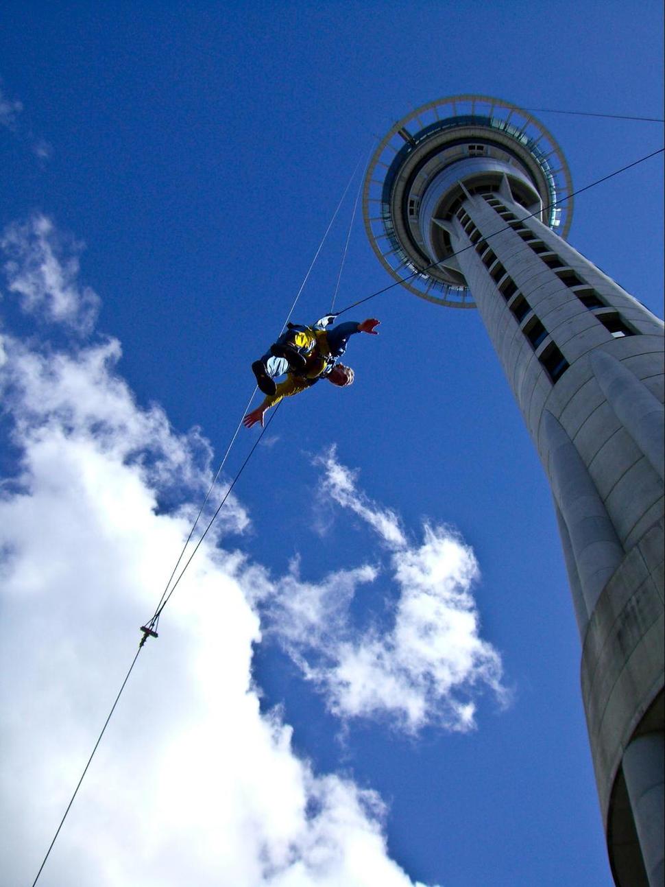 Sky Tower is over 1,000 feet tall and dominates the Auckland skyline. If you’re brave enough to leave the observation deck, you can go for a walk on the top of the tower and if you’re a maniac, you can even bungee jump off it.