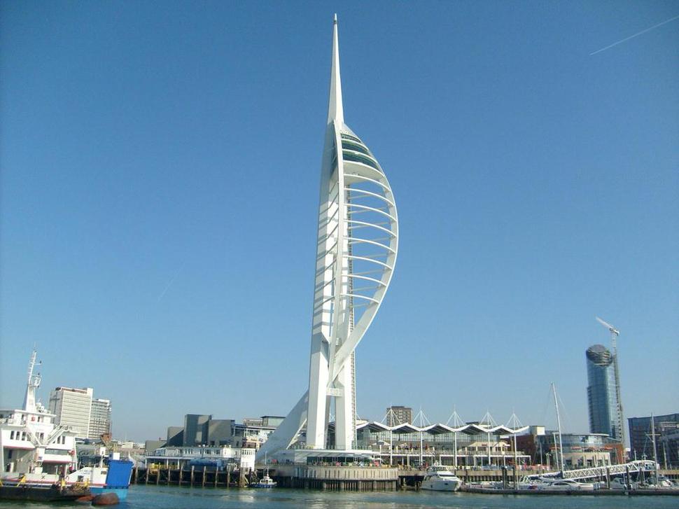 Spinnaker Tower in Portsmouth, England