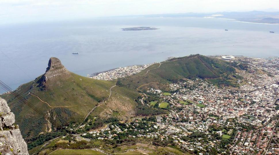 Lion’s Head Mountain over Cape Town, South Africa