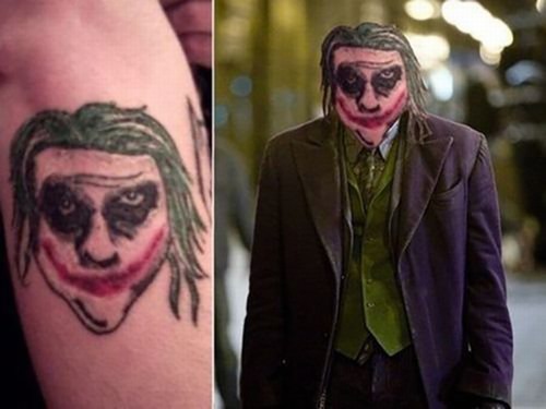 tattoo fails joker