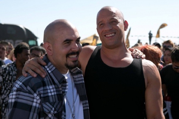Hector coming back...We never thought we’d see Hector (Noel Gugliemi) from the first Furious film again, but what a way to come back – getting punched in the face by Letty! Wonder whether Brian was still pissed about his car…