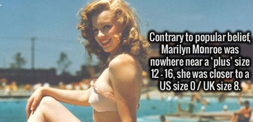 arthur fellig marilyn monroe - Contrary to popular belief, Marilyn Monroe was nowhere near a 'plus' size 1216, she was closer to a Us size 07 Uk size 8.