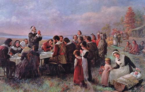 The Plymouth Pilgrims Didn't Celebrate the First Thanksgiving...Pilgrims are credited with celebrating the first Thanksgiving but it turns out there’d been a similar feast in St. Augustine, Florida in 1565 with Spanish explorer Pedro Menendez de Aviles.