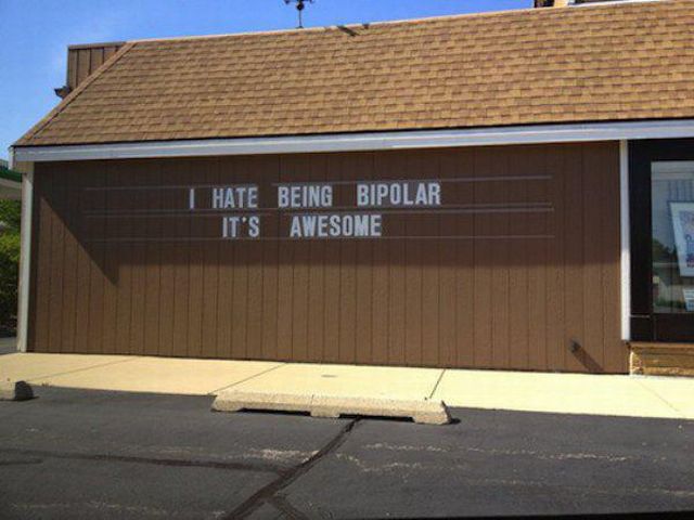 hate being bipolar its awesome wall - I Hate Being Bipolar It'S Awesome