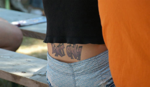 tramp stamp meaning