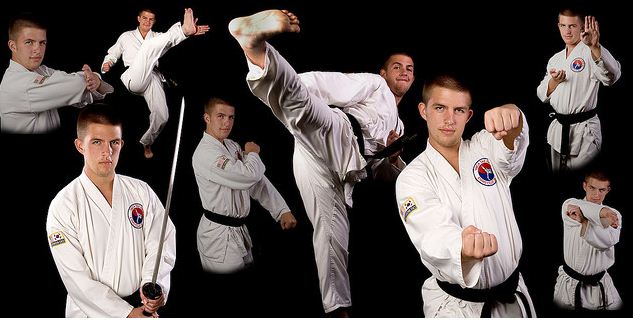 32 Karate Dudes' Professional Studio Glamour Shots!