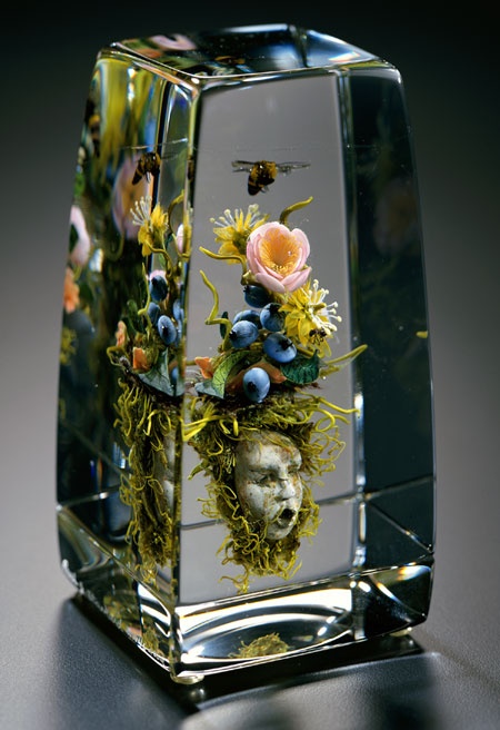 Another piece of glass by Paul Stankar who also made the awesome bee marble