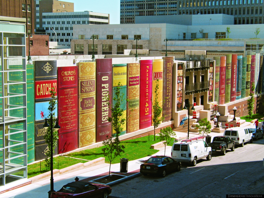 The Kansas City Public Library, Central Branch, in Kansas City, Missouri