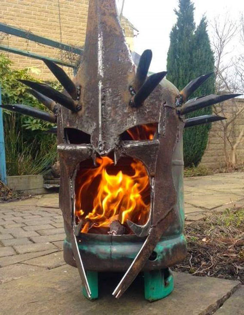 witch king fire pit