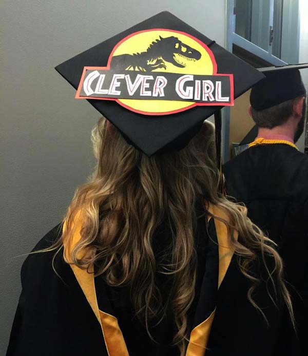 clever girl jurassic park graduation - A Clever Girl