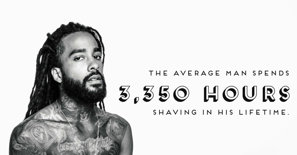 black man dreads with beard - The Average Man Spends 3,350 Hours Shaving In His Lifetime.