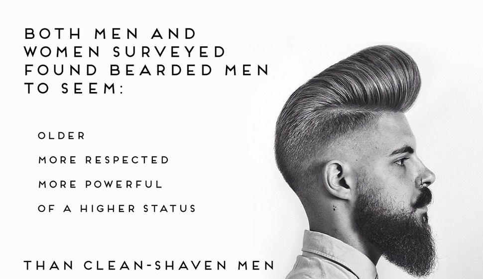 reuzel blue pomade - Both Men And Women Surveyed Found Bearded Men To Seem Older More Respected More Powerful Of A Higher Status Than CleanShaven Men