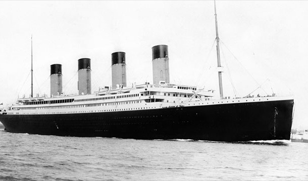 The Titan vs The Titanic...In 1898 Morgan Robertson published a book called Futility, or the Wreck of the Titan. In the book a British ocean liner hits an iceberg and sinks in the North Atlantic. This was 14 years before the Titanic sank.
