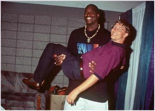 shaquille o neal and bill gates