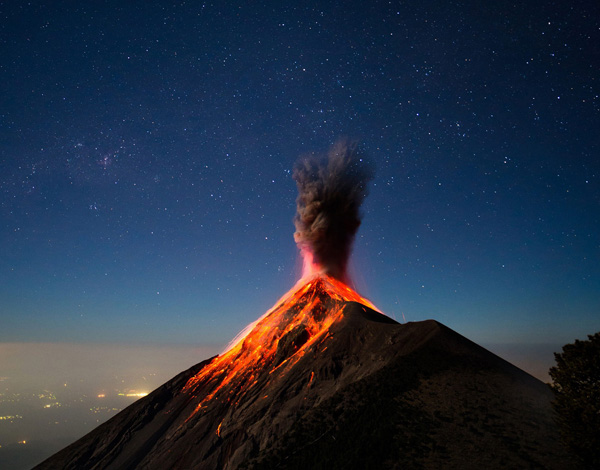 random pic fuego volcano guatemala