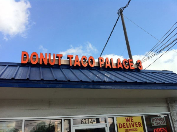 interesting pic roof - Donut Taco Palace 621481 Weer Donut Deliver Tacos E20MM Open