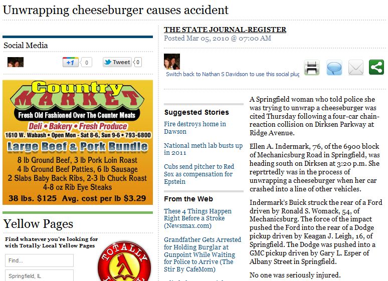 The 20 Funniest Cheeseburger-Related Crimes Ever!
